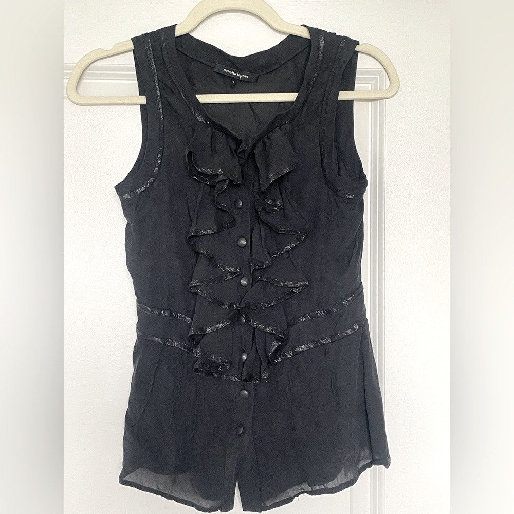 Nanette Lepore ruffled top